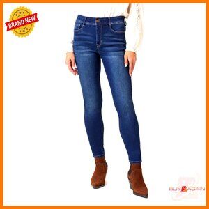 Sculpting Skinny Jeans Mid Rise Stretch Comfort Fit